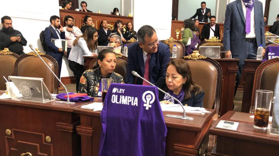 Aprueban Ley Olimpia en el Congreso de la CDMX