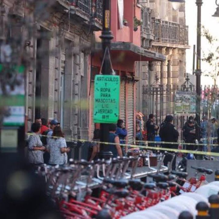 Balacera deja 4 muertos cerca de Palacio Nacional