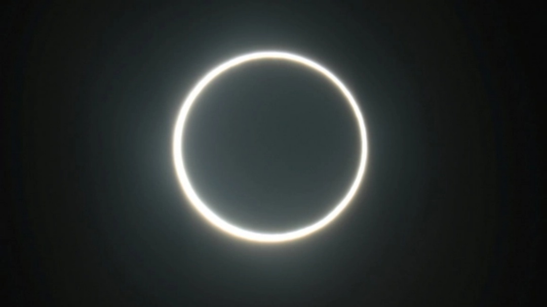 Así se vio el último eclipse solar de la década