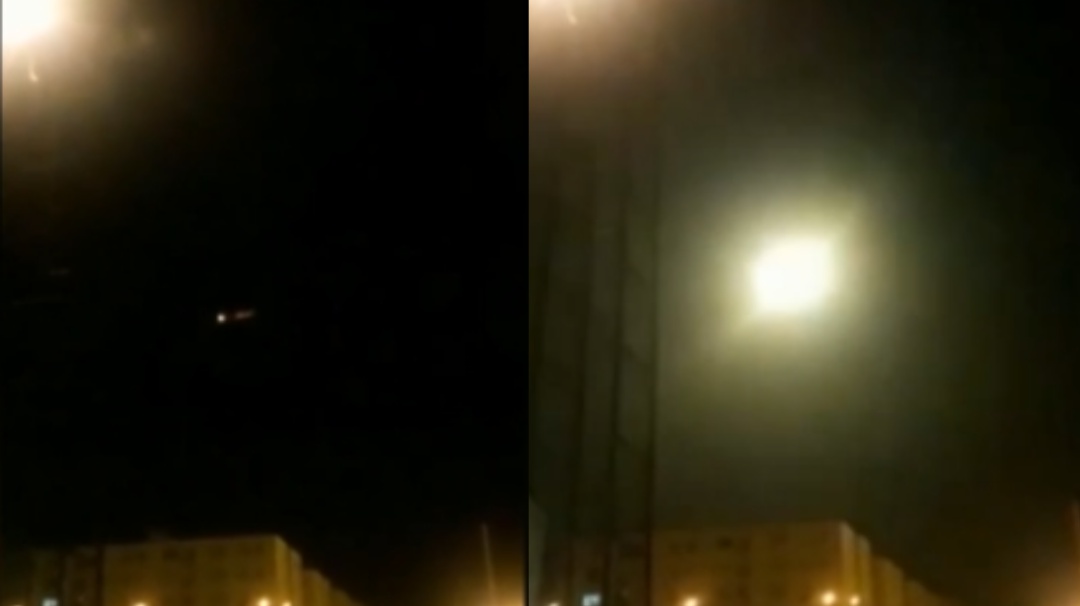 Video revela momento en el que misil habría impactado avión en Irán