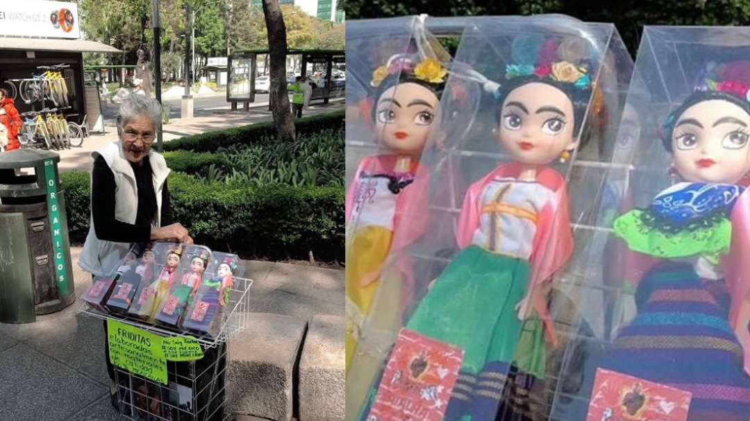 Friditas: las muñecas artesanales hechas por una abuelita en la CDMX