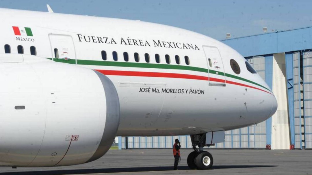 Avión presidencial podría ponerse en renta o venta en partes