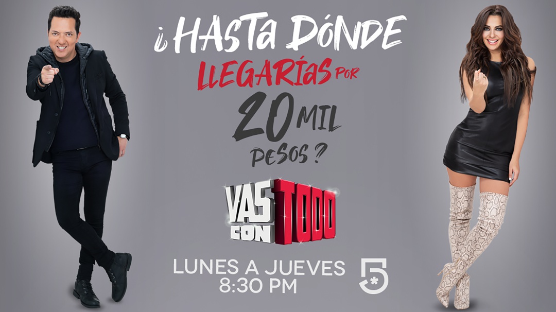 "Vas con todo": regresa el programa de bromas que te ofrece 20 mil pesos