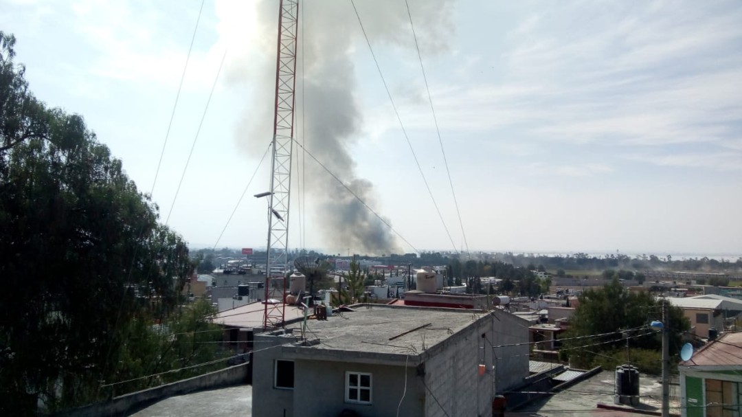Explota polvorín en Zumpango, Edomex