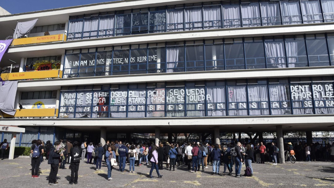 Se agrava situación en cierre de escuelas y facultades de la UNAM