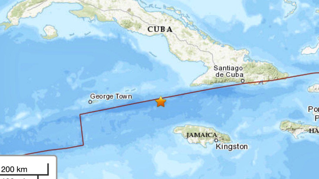 Sismo de 7.7 sacude costas de Jamaica y Cuba