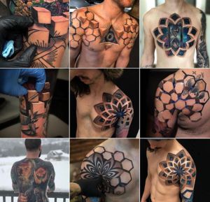 Jesse Rix, el artista del tatuaje que transforma la piel en escenas 3D Jesse Rix, el artista del tatuaje que transforma la piel en escenas 3D