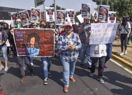 Familiares exigen justicia por feminicidio de Ingrid Familiares exigen justicia por feminicidio de Ingrid