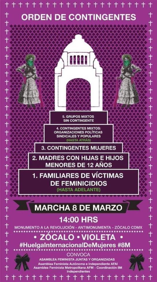 Lo que tienes que saber de las movilizaciones del 8 de marzo Lo que tienes que saber de las movilizaciones del 8 de marzo