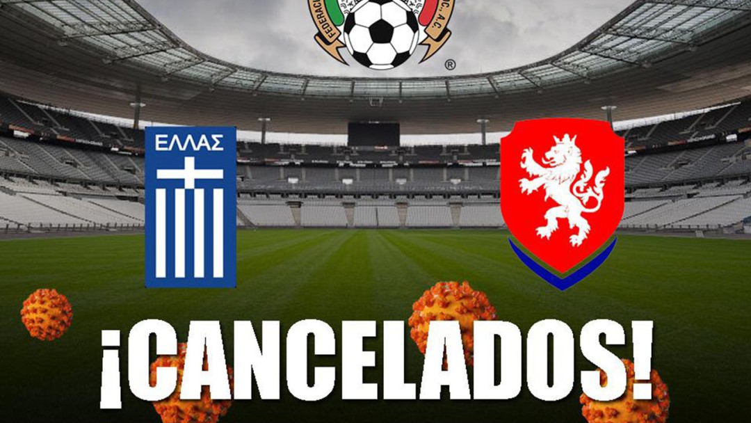 Se cancelan los amistosos de la Selección Mexicana por Coronavirus