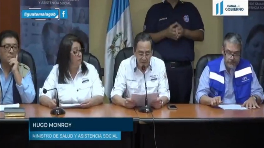 Guatemala reporta primer deceso por coronavirus