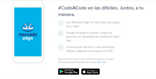 Codo a codo es la nueva campaña de Mercado Libre para dar mensaje contra el coronavirus Codo a codo es la nueva campaña de Mercado Libre para dar mensaje contra el coronavirus