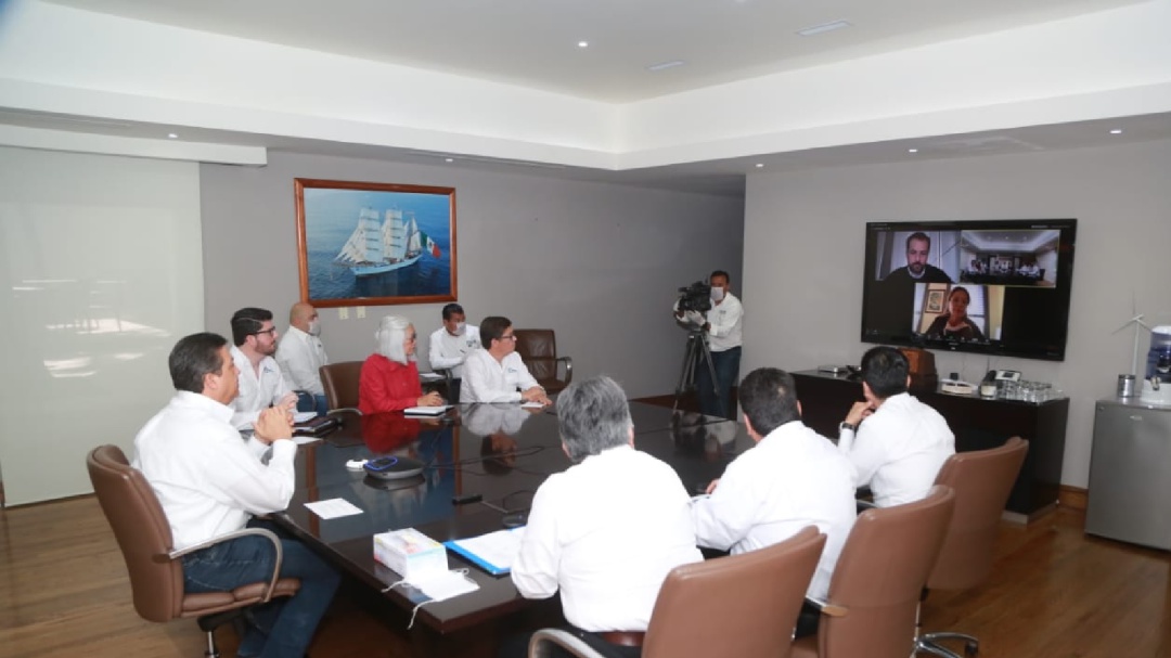 Gobierno de Tamaulipas dialoga con especialista italiana por COVID-19