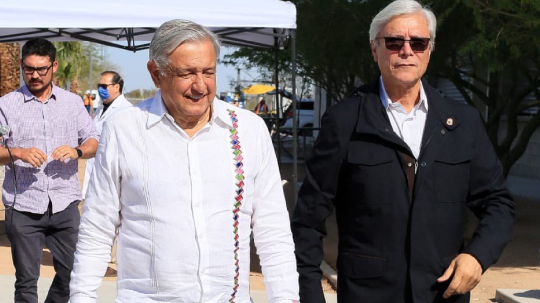 Refrenda el Presidente López Obrador su amistad con Jaime Bonilla