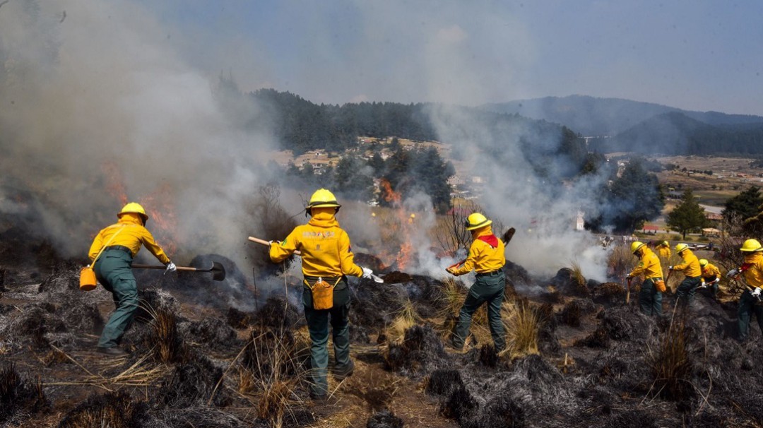 Incendios forestales continúan en gran parte del país