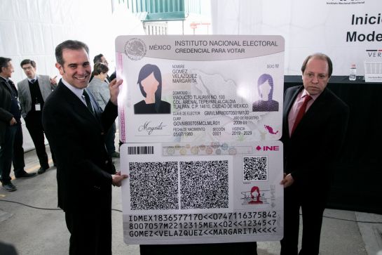 Presentación de la nueva INE en 2019 para elecciones del 2020 Presentación de la nueva INE en 2019 para elecciones del 2020
