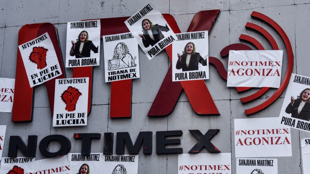 Cumple SUTNOTIMEX 100 días en huelga, sin que directiva quiera dialogar
