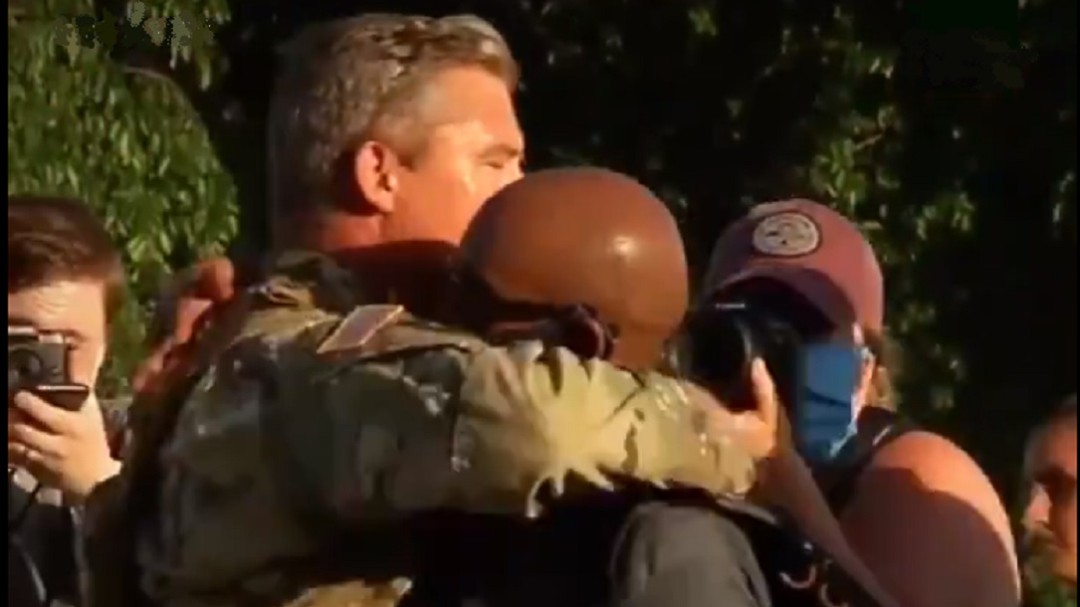 Protestas en Estados Unidos van con menor violencia