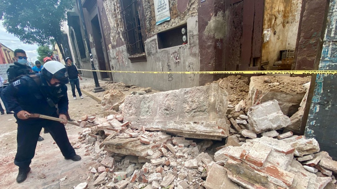 Daños por sismo en Oaxaca, "en todo caso" son menores: Alejandro Murat