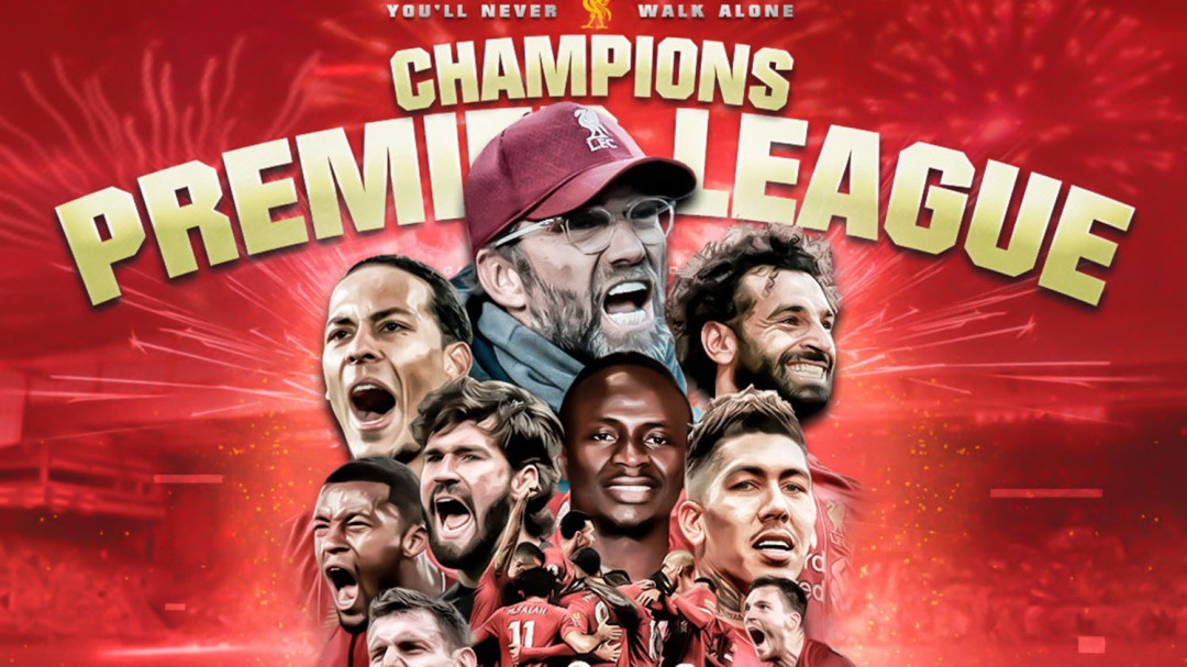 El Liverpool es campeón de la Premier League tras 30 años
