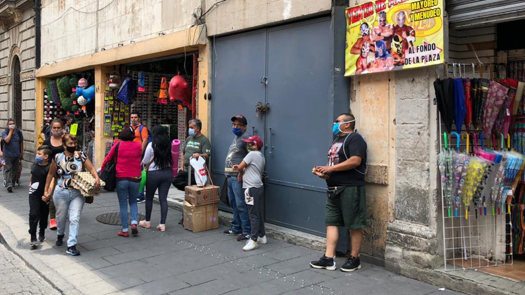 Gobierno CDMX supervisa apertura de comercios en Centro Histórico