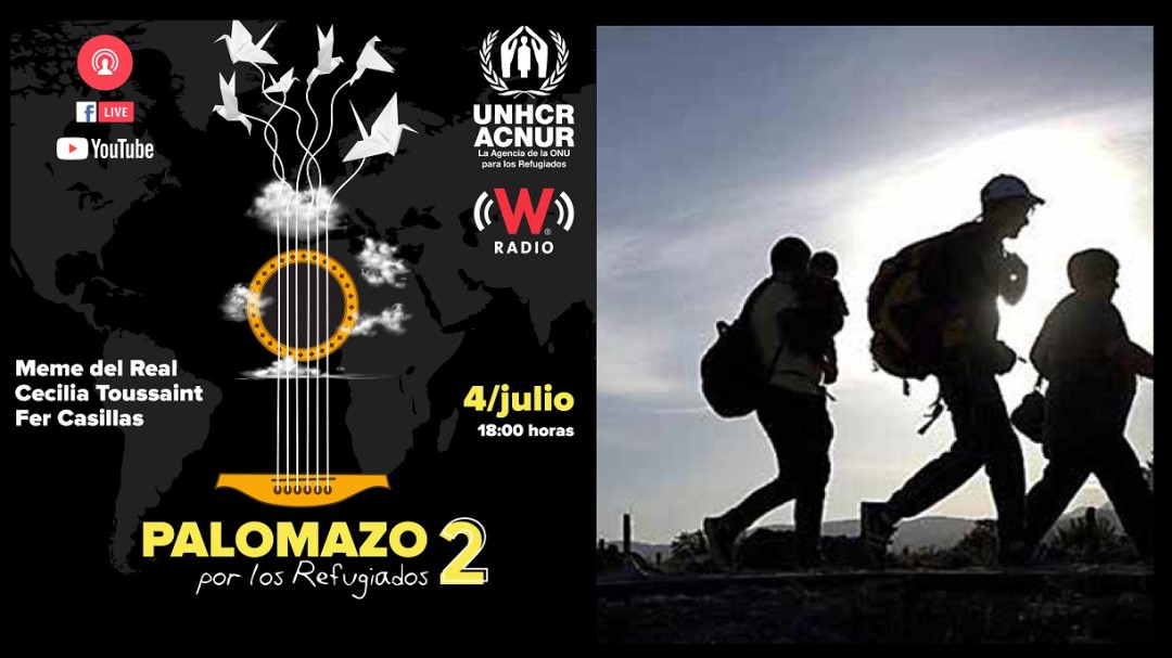 Palomazo en favor de 80 millones de refugiados en el mundo: ACNUR