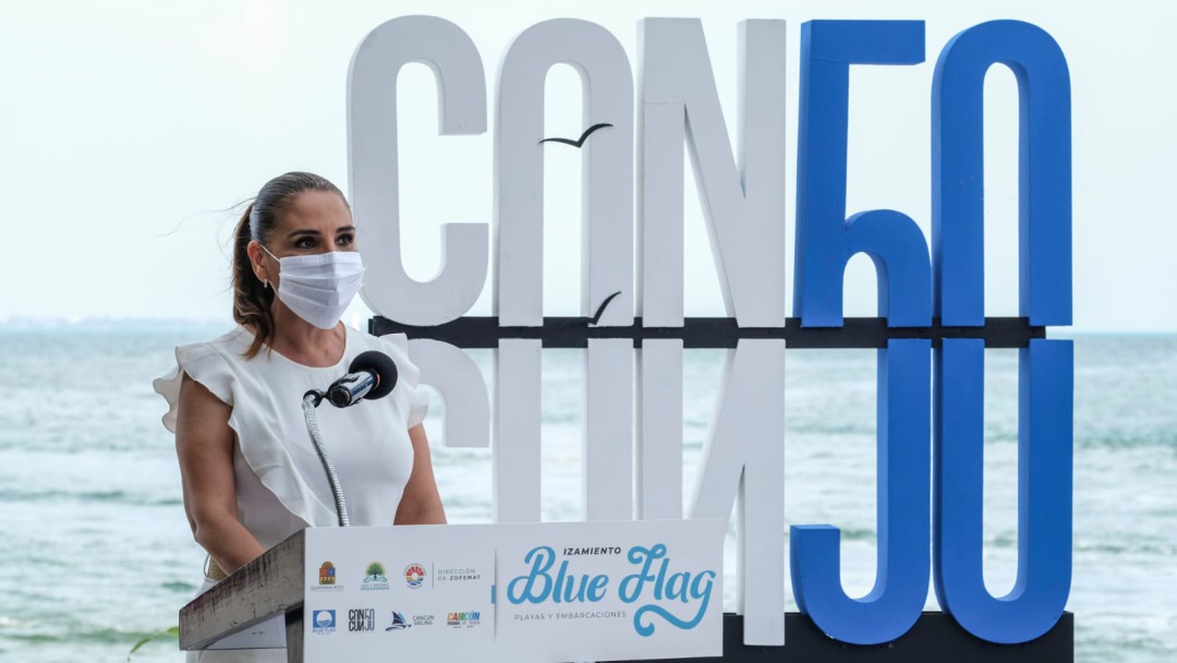 Cancún primer lugar en galardones de playas y embarcaciones Blue Flag