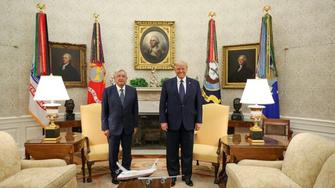 Diálogo y respeto destacan AMLO y Trump