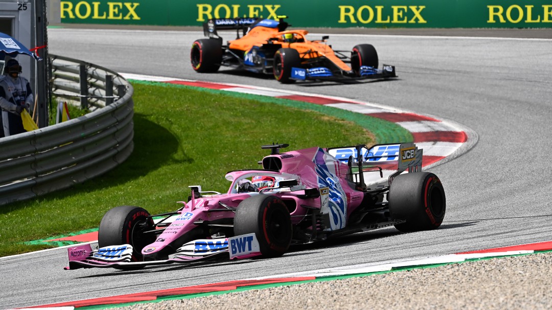 Sergio Pérez fue elegido el mejor piloto en Austria