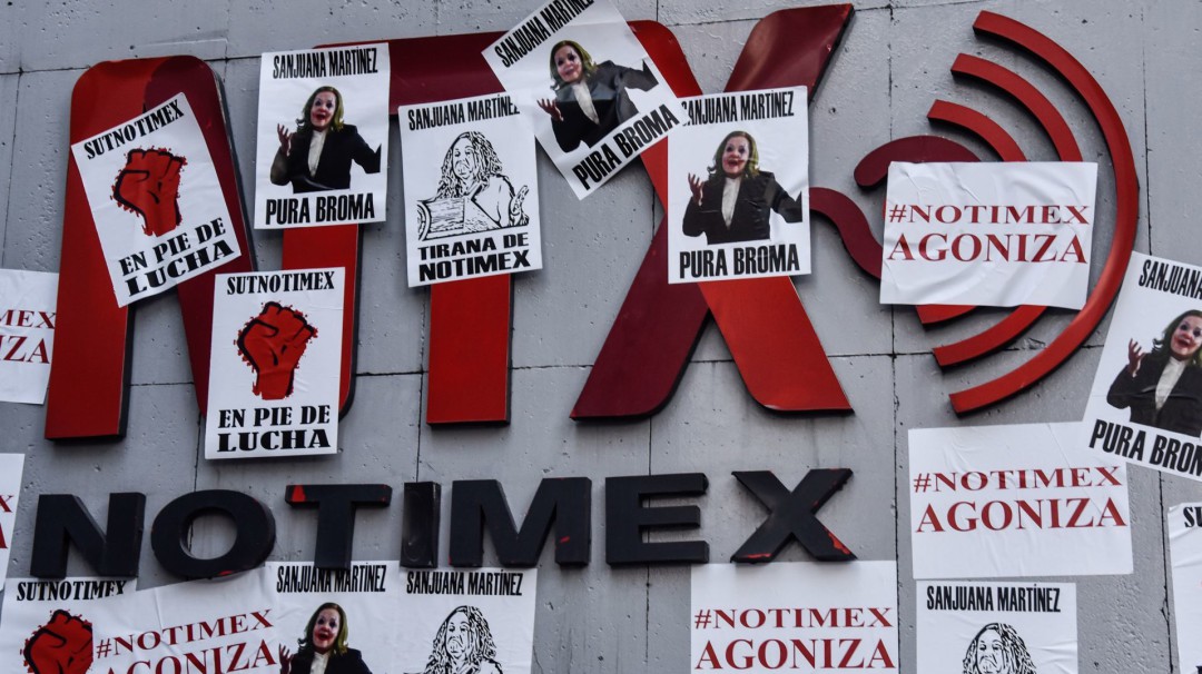 Exige sindicato de Notimex respeto a negociaciones