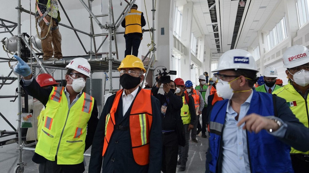 Empresarios constructores celebran salida de Jiménez Espriú