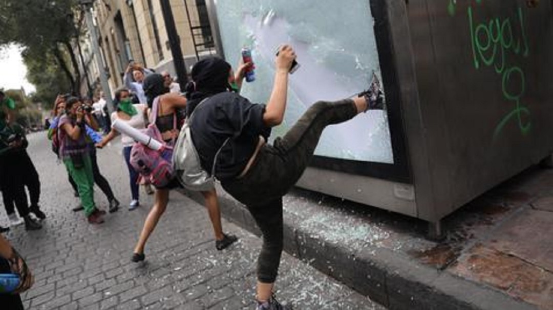 Habrá detención de manifestantes en flagrancia en la CDMX