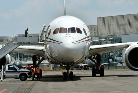 El avión presidencial seguirá en México El avión presidencial seguirá en México