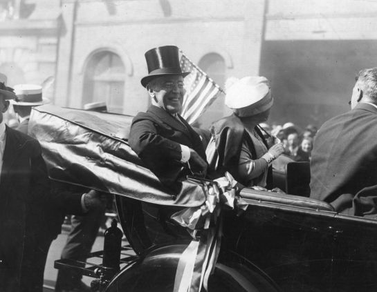 Woodrow Wilson se contagió de la gripe de 1918 Woodrow Wilson se contagió de la gripe de 1918