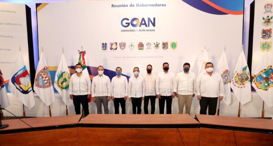 Gobernadores de la GOAN creiticaron la decisión del gobierno federal de no responsabilizarse de temas como seguridad Gobernadores de la GOAN creiticaron la decisión del gobierno federal de no responsabilizarse de temas como seguridad