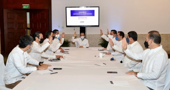 Los gobernadores del Partido Acción Nacional reiteraron la necesidad de tener un nuevo pacto federalista Los gobernadores del Partido Acción Nacional reiteraron la necesidad de tener un nuevo pacto federalista