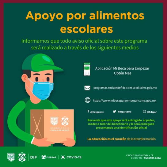 El Apoyo por alimentos escolares es único por cada Niño, niña o adolescente El Apoyo por alimentos escolares es único por cada Niño, niña o adolescente