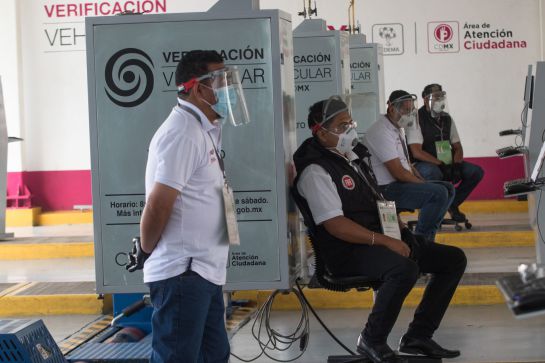 Los vehículos serán sanitizados en su interior, posterior a la realización de la prueba de verificación Los vehículos serán sanitizados en su interior, posterior a la realización de la prueba de verificación