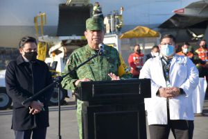 Llega nuevo cargamento de vacunas contra COVID-19 Llega nuevo cargamento de vacunas contra COVID-19