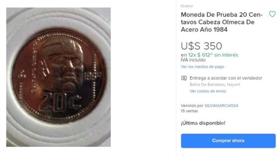 La pieza se diferencia del resto por tener una cabeza olmeca y una “M”. La pieza se diferencia del resto por tener una cabeza olmeca y una “M”.