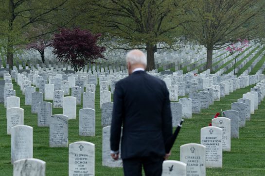 Biden anuncia la retirada de tropas estadounidenses de Afganistán Biden anuncia la retirada de tropas estadounidenses de Afganistán