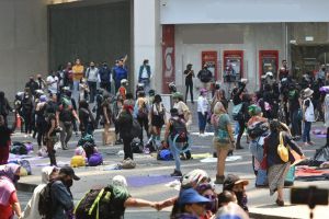 Mujeres exigen alto a la violencia de género en calles de la CDMX Mujeres exigen alto a la violencia de género en calles de la CDMX