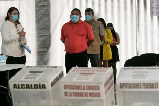 Usar cubrebocas será obligatorio. Si no es así, la persona no podrá acceder a las casillas ni ejercer su voto. Usar cubrebocas será obligatorio. Si no es así, la persona no podrá acceder a las casillas ni ejercer su voto.