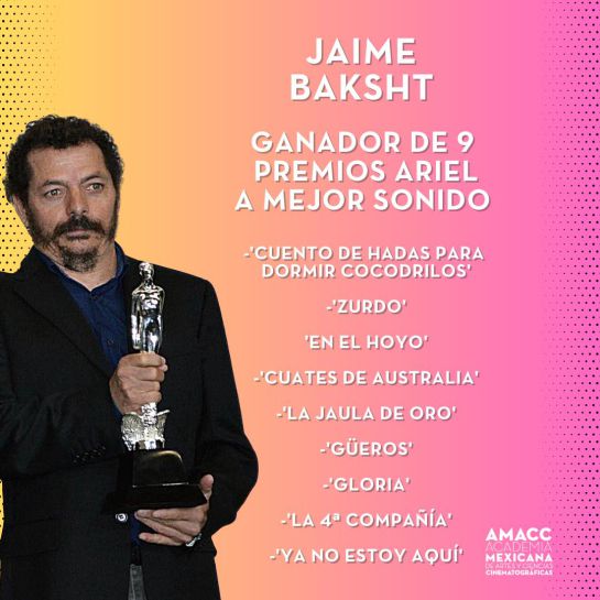 Jaime Baksht es ingeniero de sonido y mezclador de doblaje. Jaime Baksht es ingeniero de sonido y mezclador de doblaje.