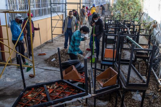 A más de un año del inicio de pandemia, las escuelas estarían listas para regresar a clases A más de un año del inicio de pandemia, las escuelas estarían listas para regresar a clases