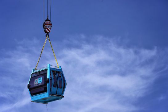 El Cablebús, el nuevo sistema de transporte de la Ciudad de México, ya tiene costo de viaje. El Cablebús, el nuevo sistema de transporte de la Ciudad de México, ya tiene costo de viaje.