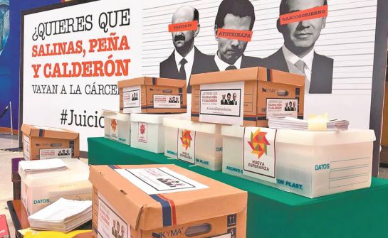 Una Consulta Popular se llevará a cabo durante el 1º de agosto con el fin de someter a juicio a los actores políticos de años anteriores. Una Consulta Popular se llevará a cabo durante el 1º de agosto con el fin de someter a juicio a los actores políticos de años anteriores.