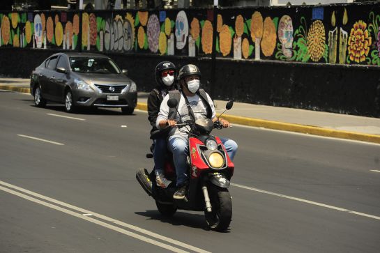 El uso de la motocicleta alcanzó hasta el 800% dentro de la capital. El uso de la motocicleta alcanzó hasta el 800% dentro de la capital.