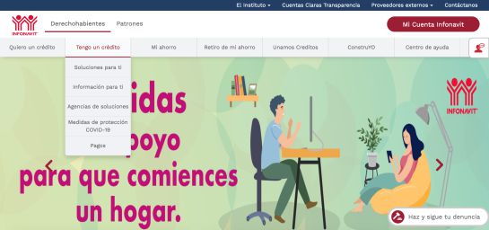 Descargar el formato de reporte de daños en el sitio oficial del Infonavit para Derechohabientes, en el apartado “Tengo un Crédito”. Descargar el formato de reporte de daños en el sitio oficial del Infonavit para Derechohabientes, en el apartado “Tengo un Crédito”.