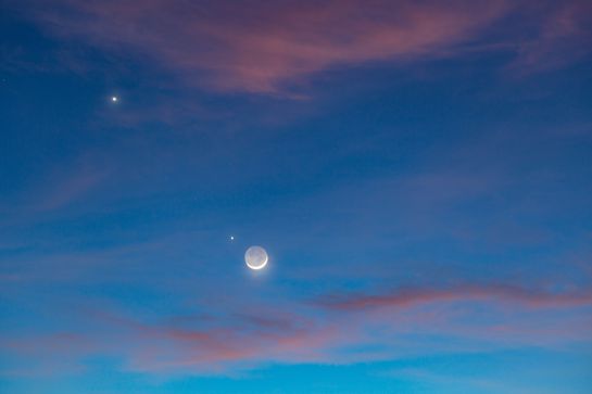 El 10 de septiembre habrá una conjunción de Luna y Venus. El 10 de septiembre habrá una conjunción de Luna y Venus.